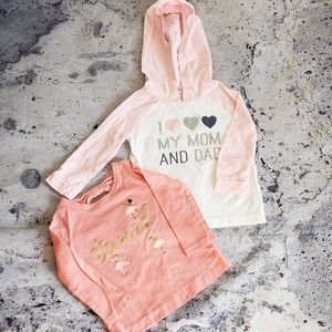 Carter's. 2pc Infant Longsleeve Top Bundle